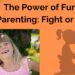 The Power of fun in Parenting, a child laughing with flower in her hair
